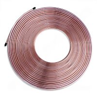 Рафинированная медная труба 3/8" 9.52х0.81х50000 мм.