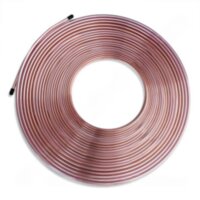 Рафинированная медная труба 1/4" 6.35х0.60х50000 мм.